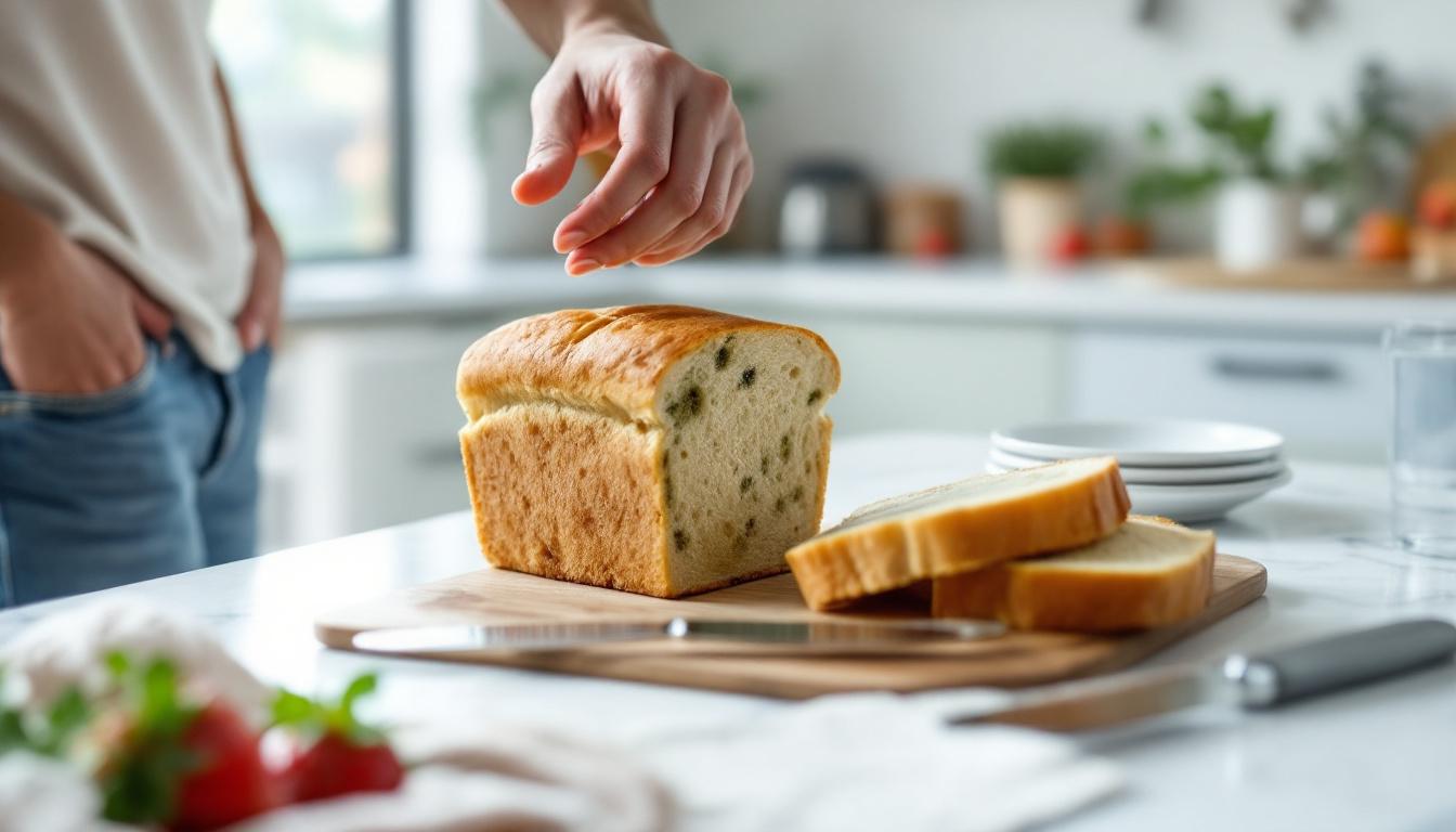 ontdek of het veilig is om brood met beginnende schimmel te eten en krijg tips om voedselverspilling te voorkomen.