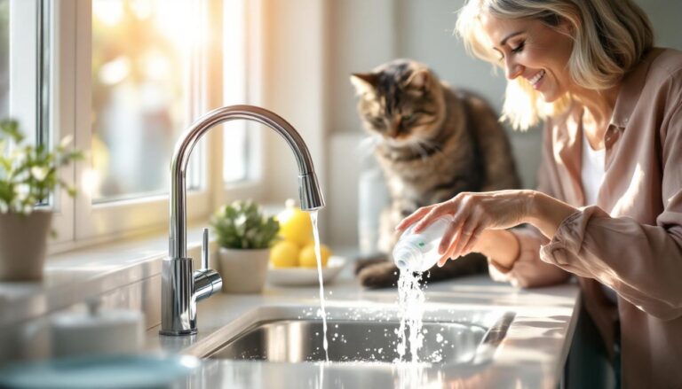 met dit middel reinigt uw afvoer zichzelf moeiteloos en efficiënt, waardoor verstoppingen worden voorkomen en uw leidingen helder blijven.