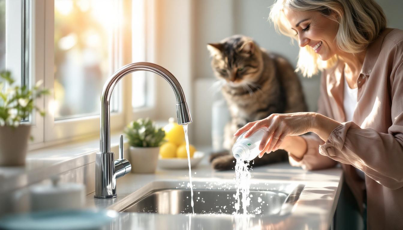 met dit middel reinigt uw afvoer zichzelf moeiteloos en efficiënt, waardoor verstoppingen worden voorkomen en uw leidingen helder blijven.