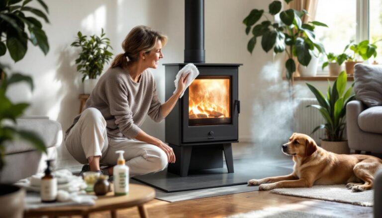 Met dit natuurlijke middel verdwijnt roetaanslag op uw kachel in seconden